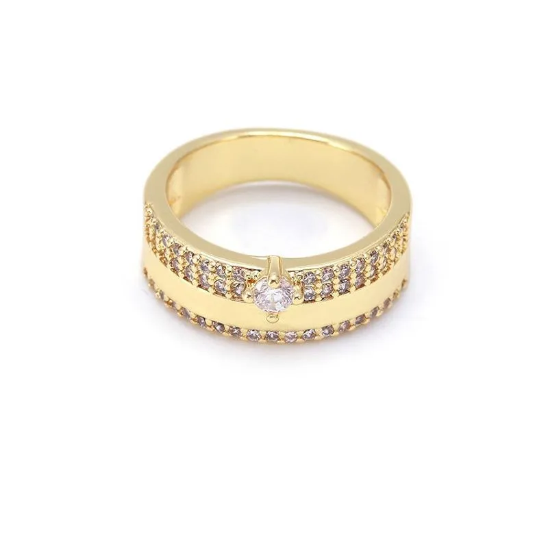 Pozlaćeni starinski vjenčani prsten