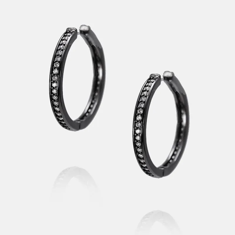 Hematizirana naušnica s karikom