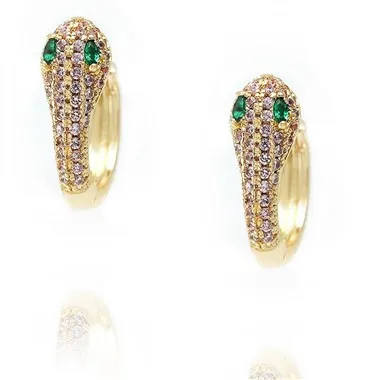 Naušnica Huggie Snake Animal