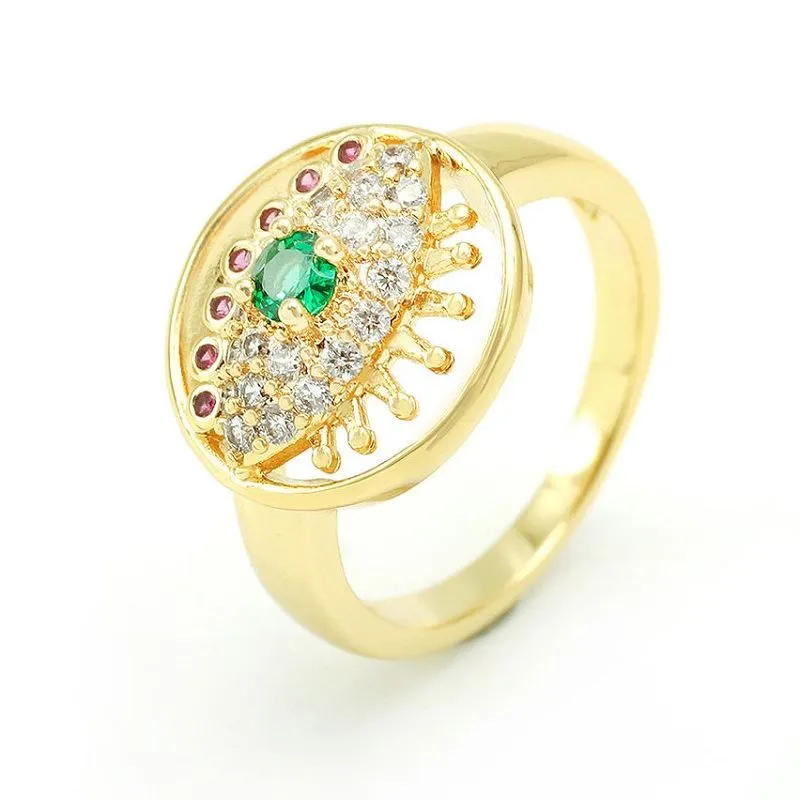 Vintage Evil Eye prsten