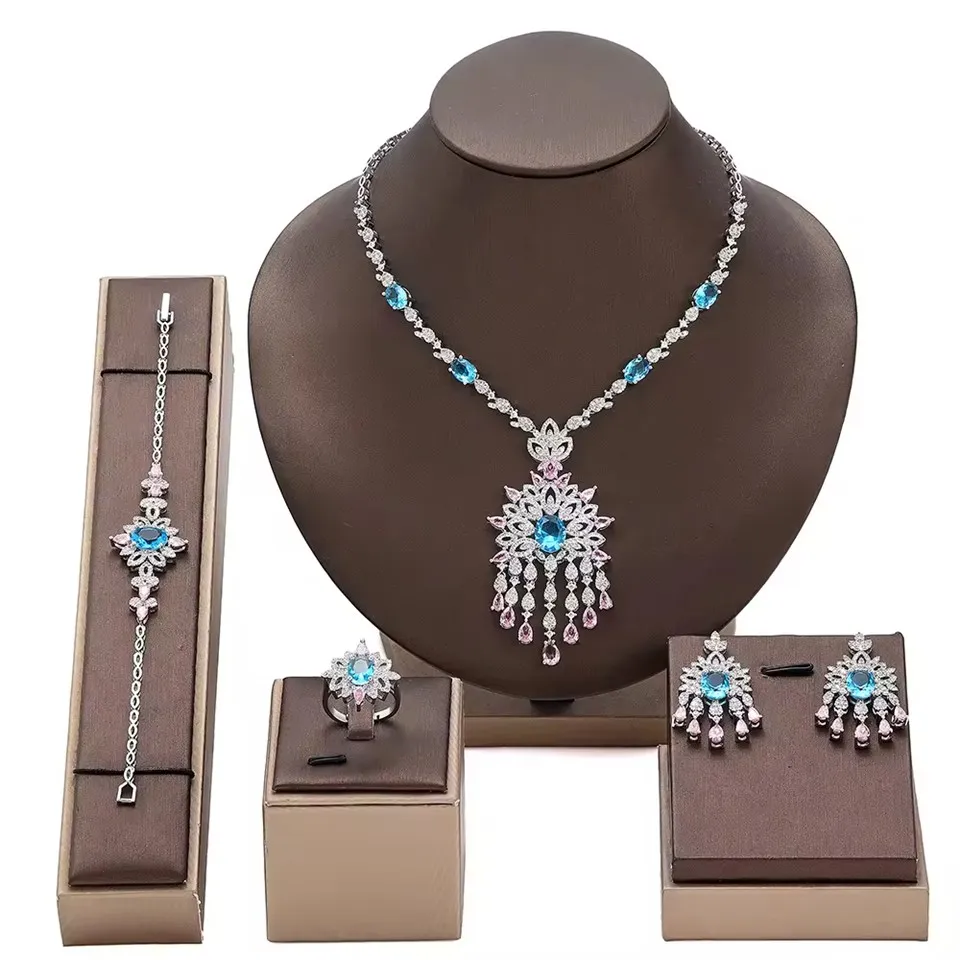 Fashion CZ Crystal Set nakita